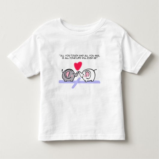 All you touch kinder shirts (Voorkant)