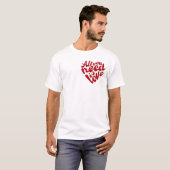 "All Your Need Is Love", White T-Shirt (Voorkant volledig)