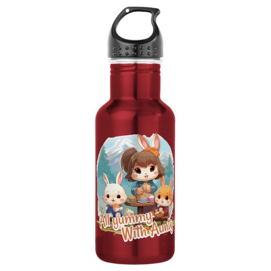 All yummy with Aunty Waterfles (Voorkant)