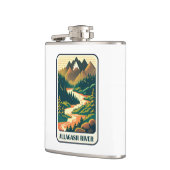 Allagash River Maine Kleuren Heupfles (Links)