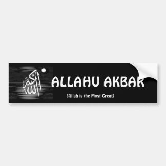 ALLAHU AKBAR Bumpersticker
