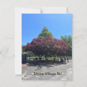 Allaire Village NJ Briefkaart