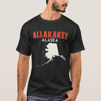 Allakaket Alaska USA State America Travel Alaskan T-shirt