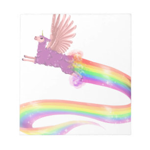 Allamacorn Rainbow Notitieblok