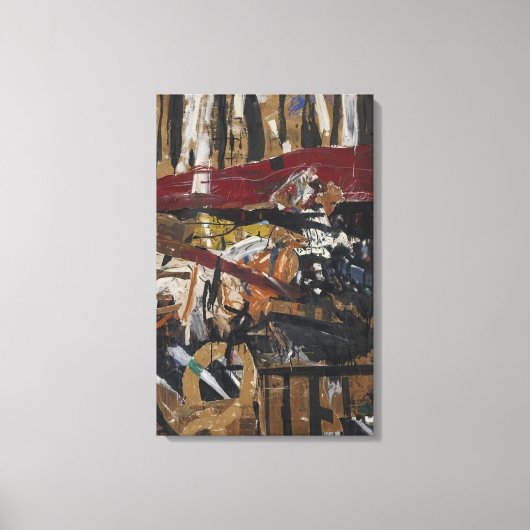 Allan Kaprow - gekooide fazant #2 Canvas Afdruk (Voorkant)