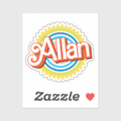 Allan: Ken's vriend Sticker (Vel)