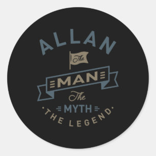 Allan Ronde Sticker