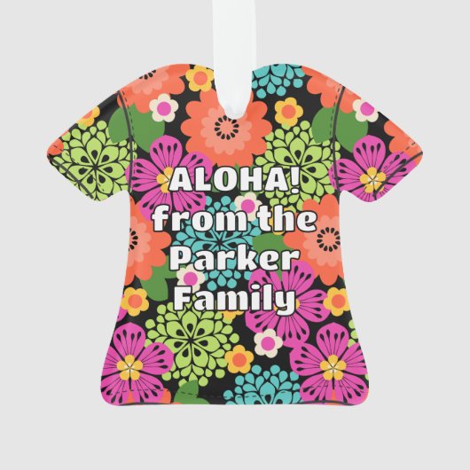 Allana Garden Floral hawaïen Aloha Shirt - Brights (dos)