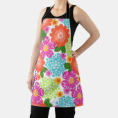 Allana Garden Hawaiian Graphical Floral - Brights Schort (Insitu)