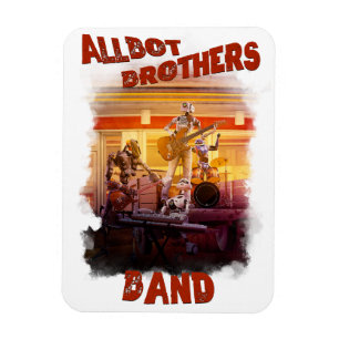 Allbot Brothers Band van Bob's Saucer Repair Magneet