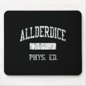 Allderdice High School Hs Ttsburgh Pa Phys Ed Muismat (Voorkant)