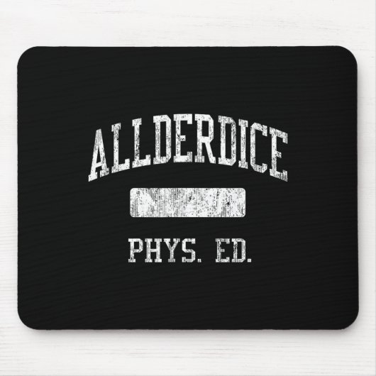 Allderdice High School Hs Ttsburgh Pa Phys Ed Muismat (Voorkant)