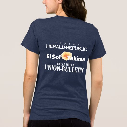 Alle Affiliate T-shirt Tri-Blend (Achterkant)