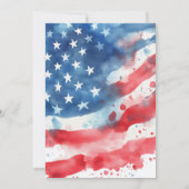 Alle Amerikaanse 4 juli - USA Independence Day Kaart (Achterkant)