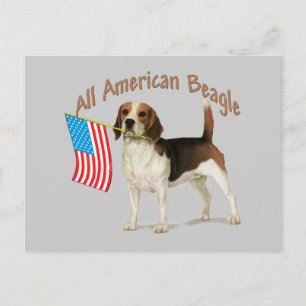 Alle Amerikaanse Beagle geschenken Briefkaart