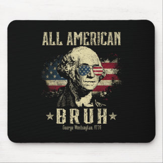 Alle Amerikaanse Bruh 4th of July Boys Patriottisc Muismat