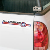 Alle Amerikaanse bumpersticker (Op Truck)