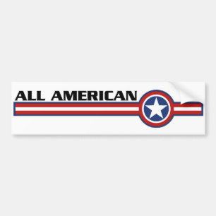 Alle Amerikaanse bumpersticker