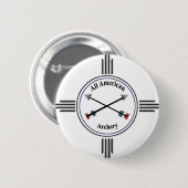 Alle Amerikaanse Button (Voorkant /achterkant)