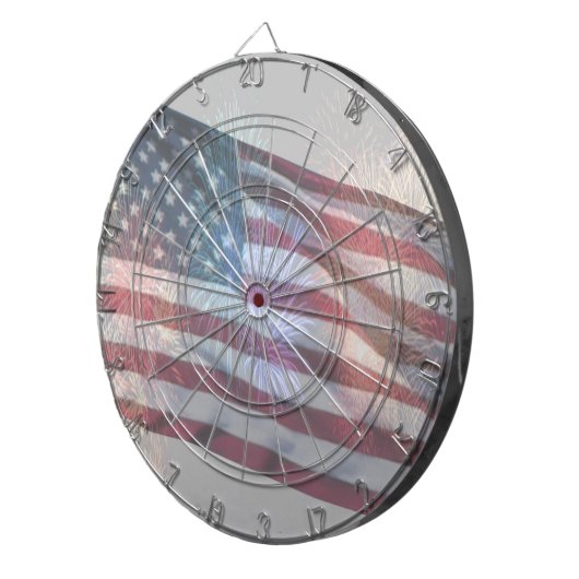 Alle Amerikaanse dartboard Dartbord (Voorkant Rechts)