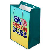 Alle Amerikaanse Dude-32286 Medium Cadeauzakje (Achterkant Gekanteld)