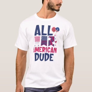 Alle Amerikaanse Dude-96993 T-shirt
