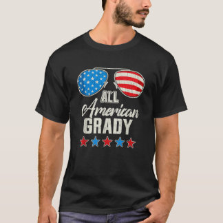 Alle Amerikaanse Grady 4th of July familie bijpass T-shirt