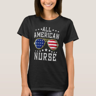 Alle Amerikaanse herdenkingsdag van de urse scrub T-shirt