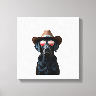 ALLE AMERIKAANSE HOND-liefhebbers pit bull (1) Canvas Afdruk