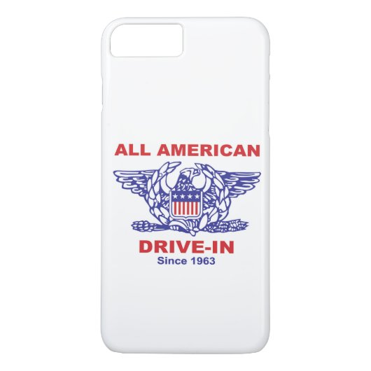 Alle Amerikaanse iPhone Case - Phone 8 Plus/7 Plus (Achterkant)