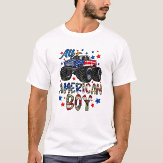 Alle Amerikaanse Jongens 4 juli T-shirt
