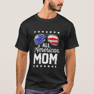 Alle Amerikaanse mam 4e juli Moederdag vrouwen Su T-shirt