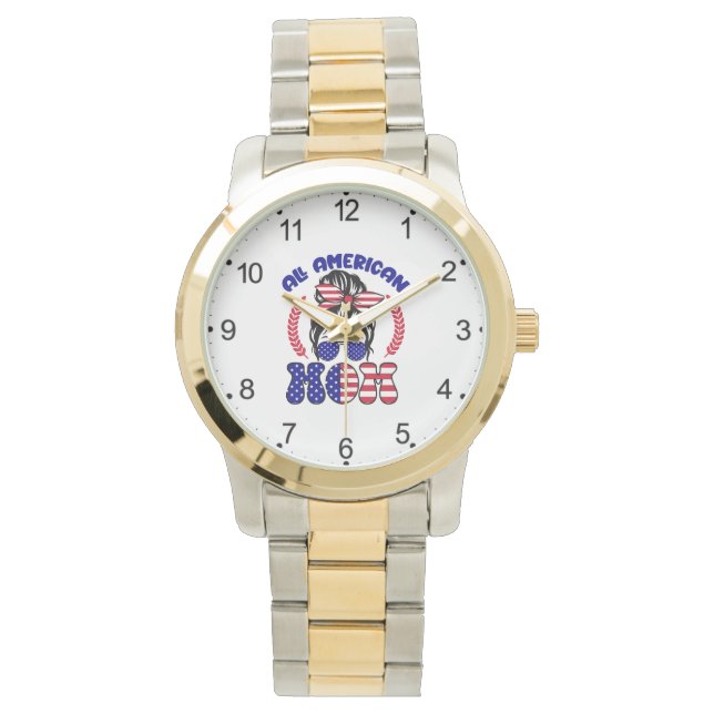 Alle Amerikaanse mam Horloge (Voorkant)