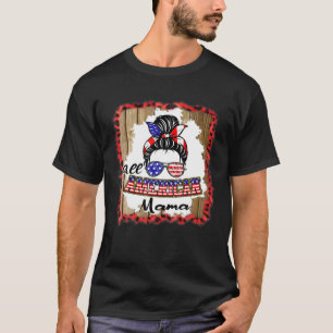 Alle Amerikaanse mama Patriottic Matching Family 4 T-shirt
