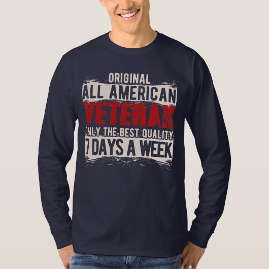 Alle Amerikaanse Mannen hoes T-shirt (Voorkant)