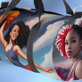 Alle Amerikaanse Meisje Cheerleading Duffel Bag Plunjezak