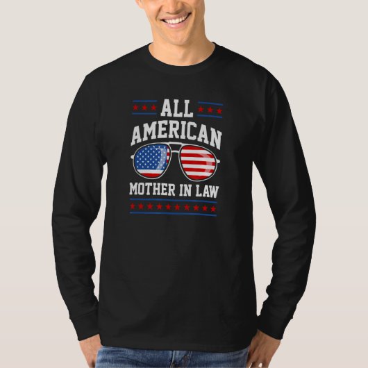 Alle Amerikaanse moeder in het Law Patriotic op 4 T-shirt (Voorkant)