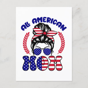 Alle Amerikaanse Mom-32169 Feestdagenkaart