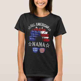 Alle Amerikaanse Nana 4th van juli Shirt Vrouwen S