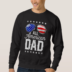 Alle Amerikaanse papa's Mannen Dadd 4 juli Fathers Trui