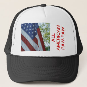 ALLE AMERIKAANSE PAW-PAW-PET SJABLOON TRUCKER PET
