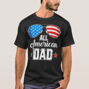 Alle Amerikaanse vaders zonnebrillen voor het matc T-shirt