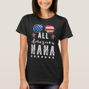 Alle Amerikaanse zonneschermen Nana 4 juli T-shirt