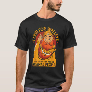 Alle Andere Vissen Zijn voor Normale Mensen Zander T-shirt
