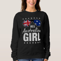 Alle Australische Meisje Patriottische Australië V