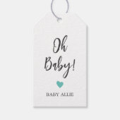 Alle Baby--Labels, Baby showers Labels, Cadeaulabel (Voorkant)