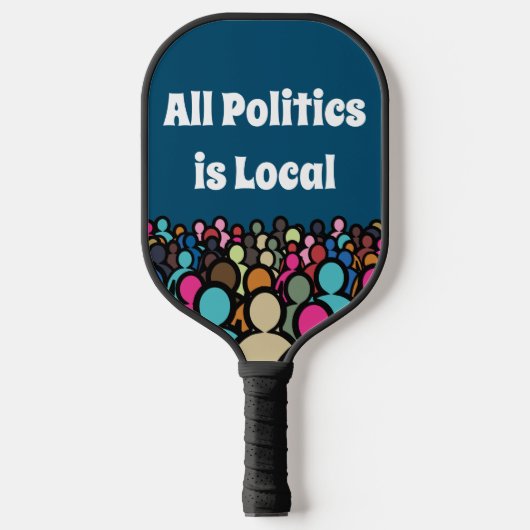 Alle beleid is Lokaal 2024 Pickleball Paddle (Voorkant)