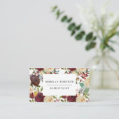 Alle bezettingen Witte rode wijn van Bourgogne Visitekaartje (Staand voorkant)