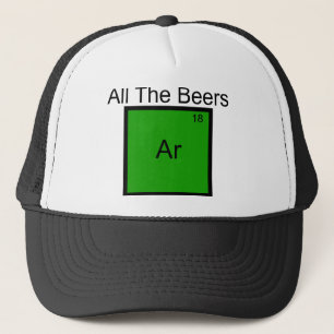 Alle bier Argon Element Pun T-Shirt Trucker Pet