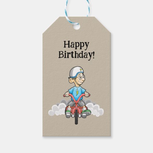 Alle Bikers Komen Cadeaulabel (Voorkant)